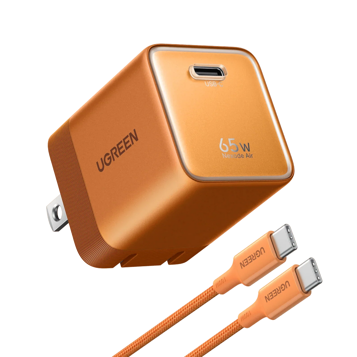 UGREEN Nexode Air USB-C Charger (65W, GaN, Foldable Plug)